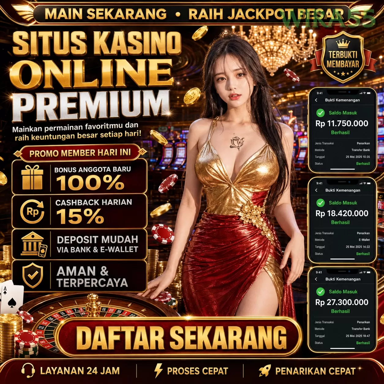 Login wira55 Sekarang Bonus Melimpah